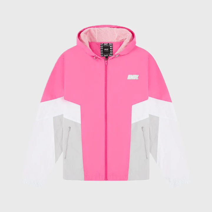 Pink Panel RMDY. Windbreaker