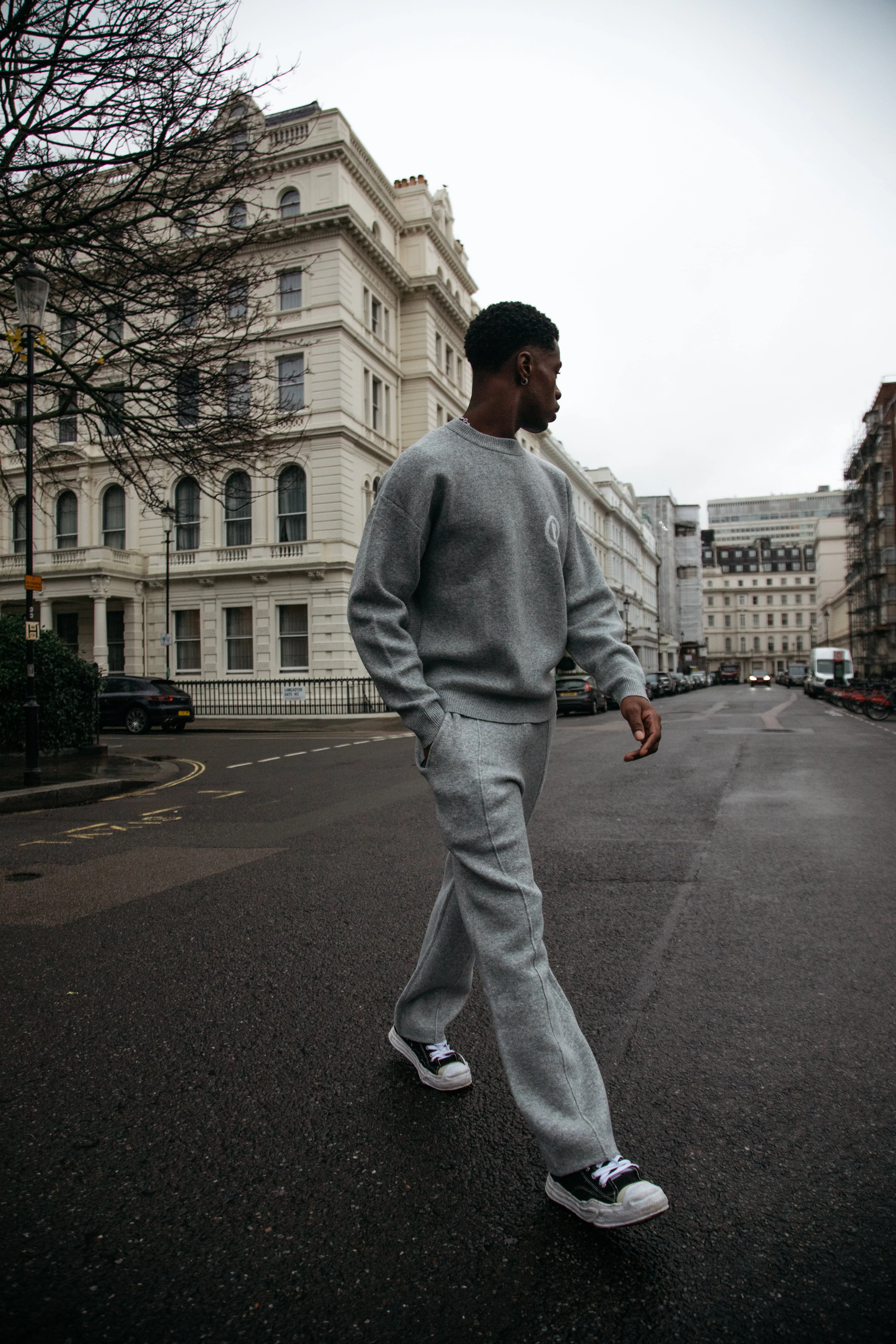 Grey Knit RMDY. Studios Joggers